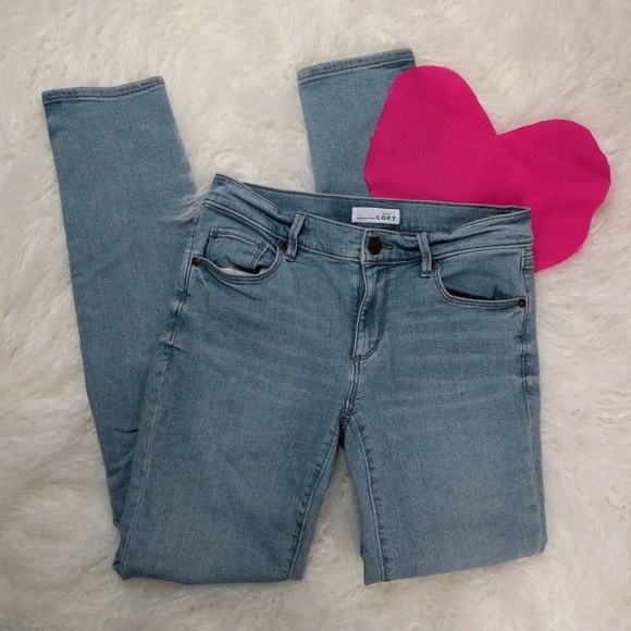 LOFT Denim - @ Loft size 2/26 Mordern Skinny Blue Light Wash